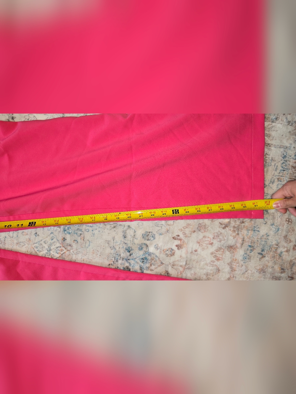 Bagatelle Hot Pink Palazzo Trousers High Rise Wide Leg-palazzo Fit Size Small - Picture 6 of 10